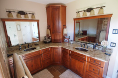 Brown Master Bath
