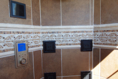 Brown Master Bath