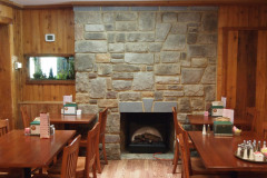 Salerno's Dining Room Fireplace